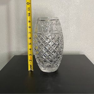 Clear vase